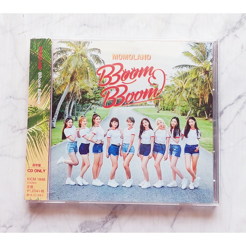 อัลบั้ม ญี่ปุ่น MOMOLAND - BBoom BBoom Japanese Album เวอร์ Standard แกะแล้ว ไม่มีการ์ด พร้อมส่ง Kpo