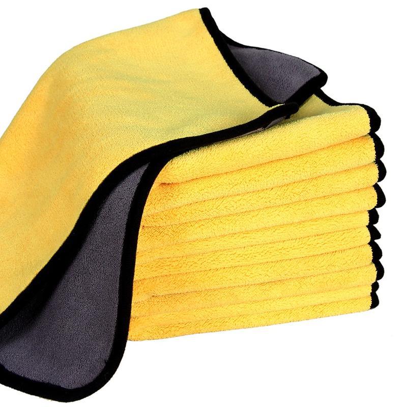 【สั่ง 1 ได้ถึง 3】ผ้าไมโครไฟเบอร์ ผ้าสำหรับเช็ดทำความสะอาดรถยนต์แบบพิเศษ เหมาะกับทุกพื้นผิว - รูปที่ 2