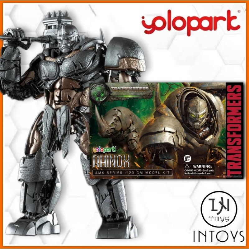 YoloPark - AMK Rhinox AMK Series (20 cm): Transformers: Rise of the Beasts (Plastic model)