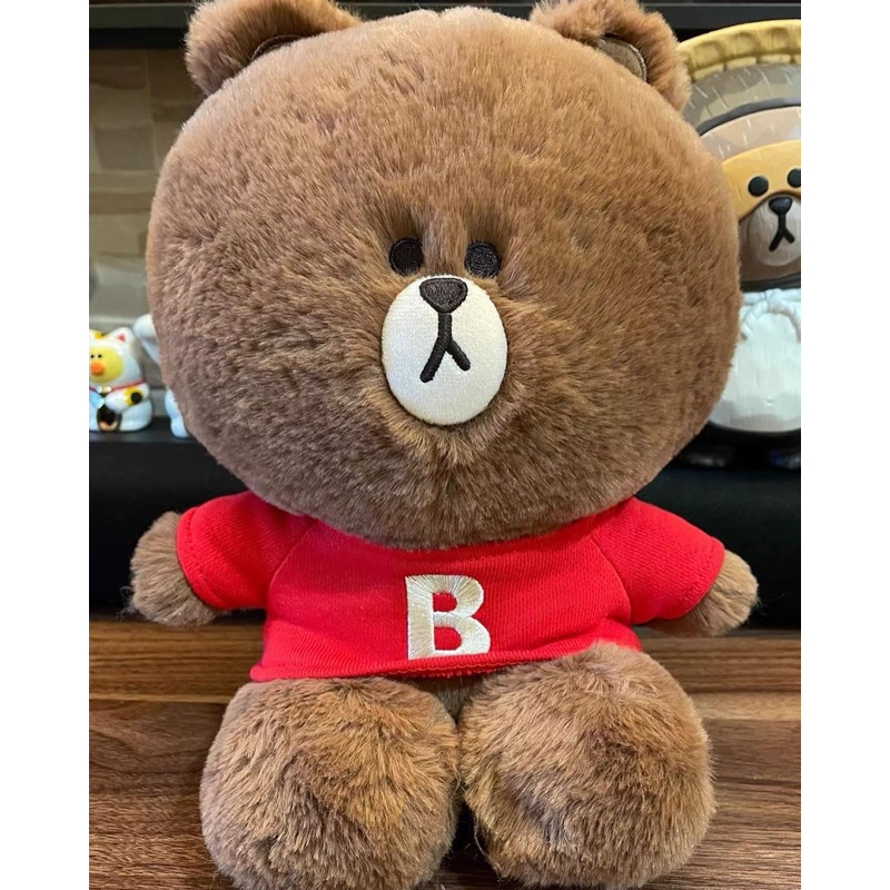 พร้อมส่ง LINE FRIENDS BASIC EDITION ตุ๊กตาขนนุ่มไลน์เฟรนด์