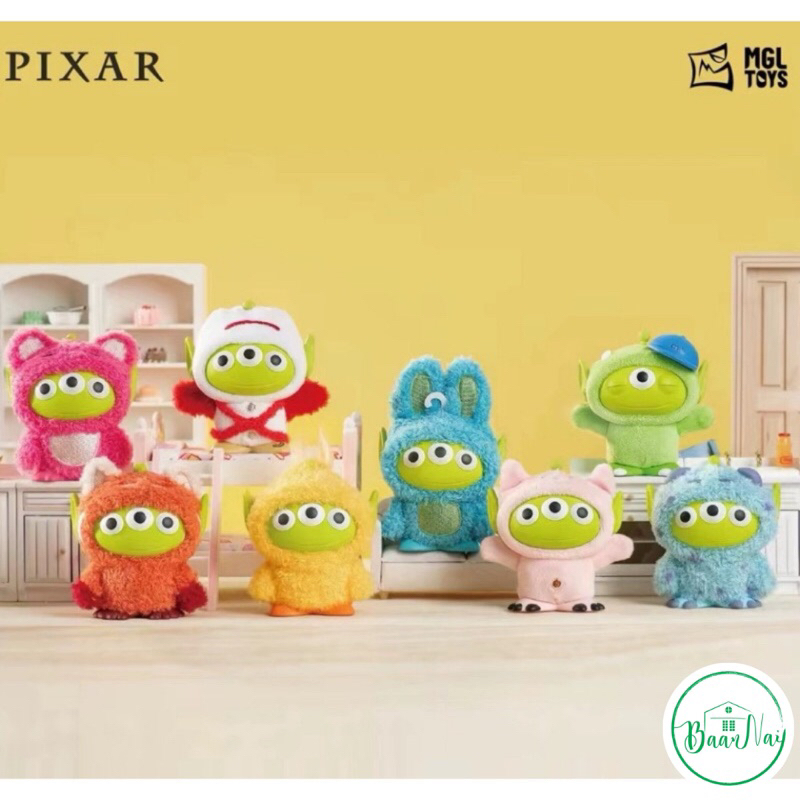 ❣️พร้อมส่ง❣️ MGL TOYS-Pixar Green Man Plush Doll ลิขสิทธิ์แท้ 💯