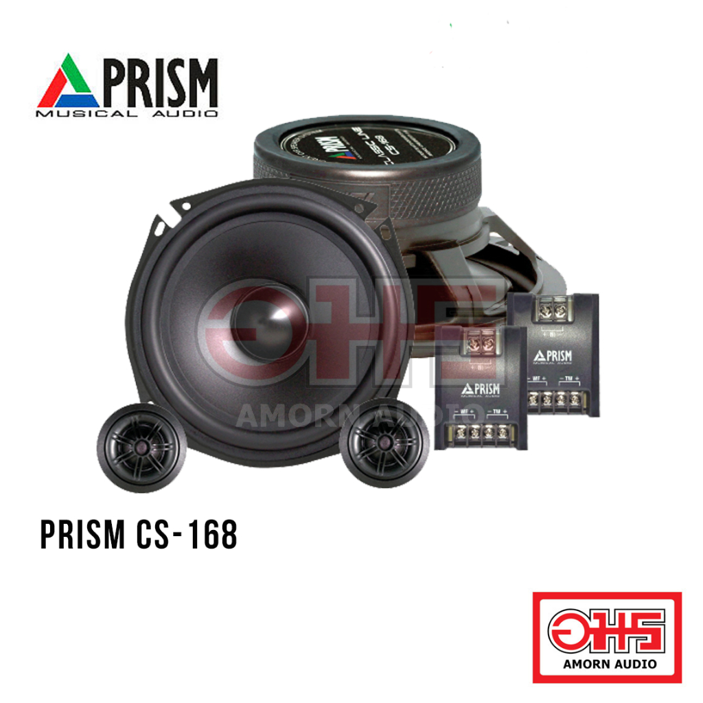 PRISM CS-168 Highlights 2-Way Component Speaker AMORN AUDIO