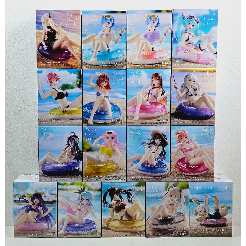 [ฟิกเกอร์แท้] Aqua Float Girls - Nanachi / Chika / Miku / Rem / Yukino / Yui / Albedo / Shiro / Sora