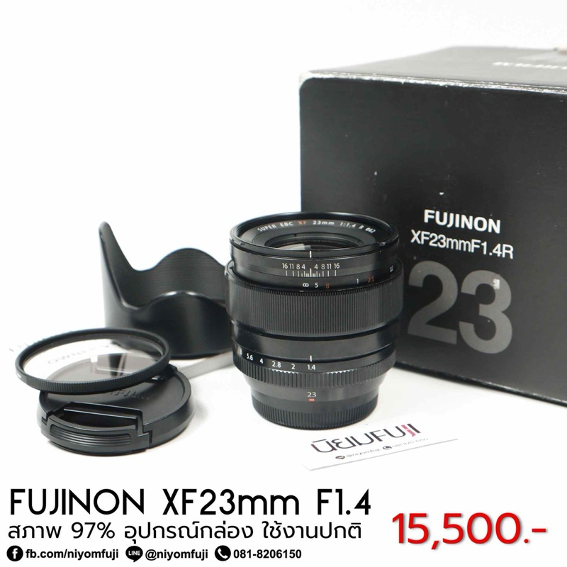 FUJINON XF23mmF1.4 ครบกล่อง ใช้งานปกติ