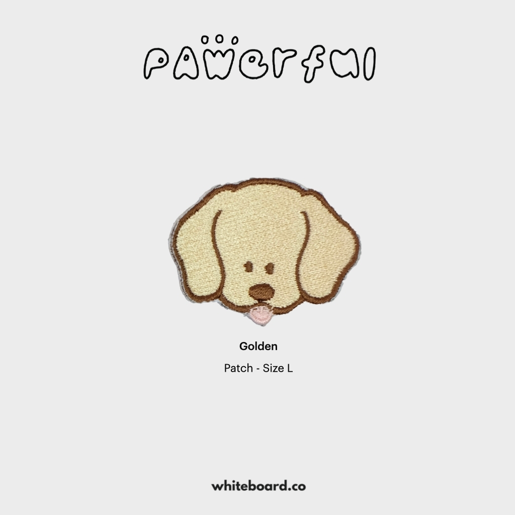 Whiteboard.co Patch for Phone Case - Size L [PAWerful Collection] แพทช์ตุ๊กตาติดตกแต่ง (ซื้อผ่าน Shopee Video ลด 30%) - รูปที่ 2