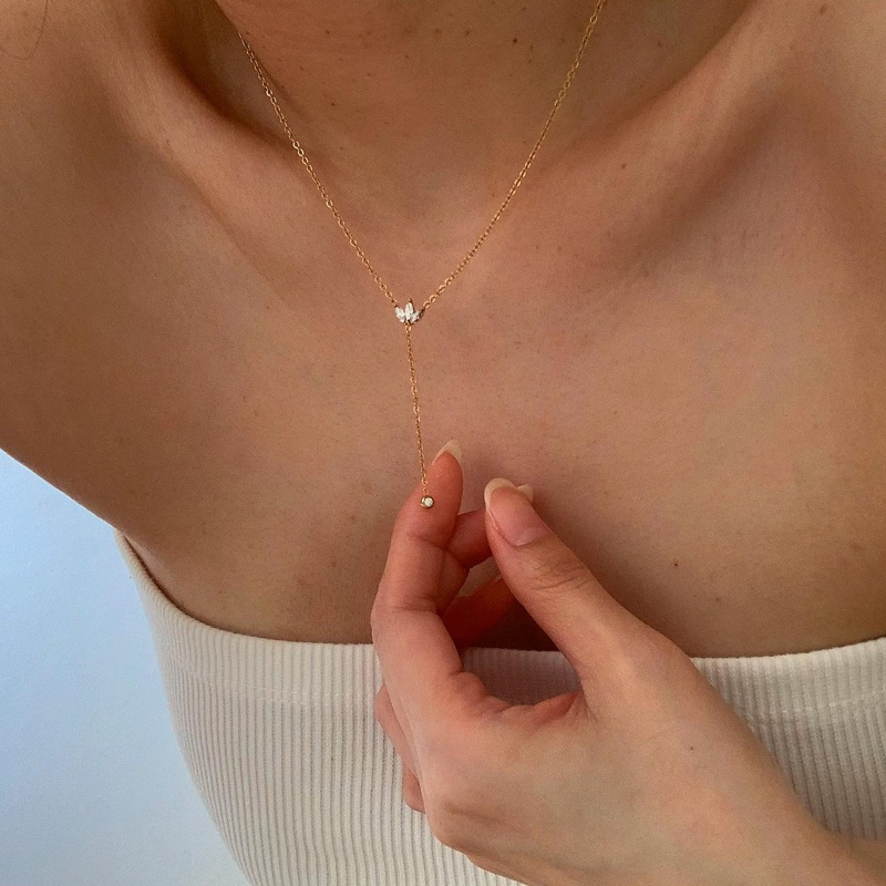 สร้อยสเตนเลส HER OBJECTIVE_HER NATCHA NECKLACE