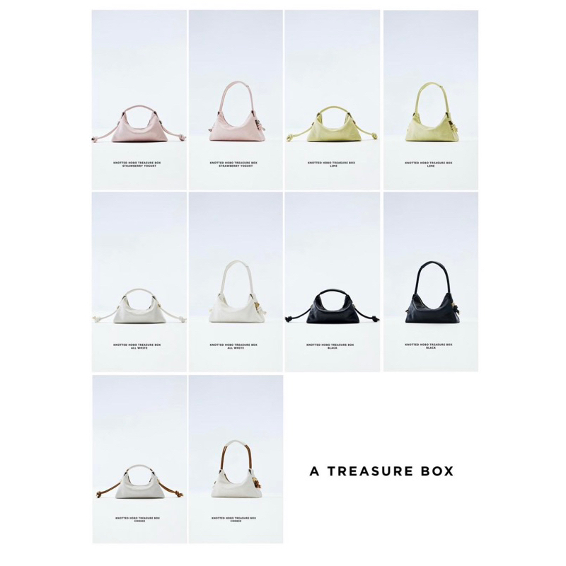 พร้อมส่งรุ่นใหม่ล่าสุด ATB KNOTTED HOBO 🍋🌷🍪🐬