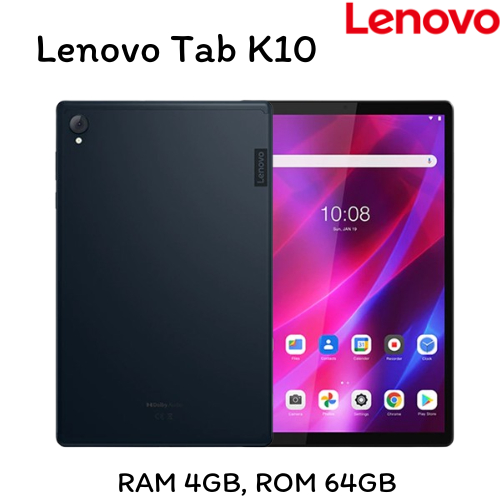 แท็บเล็ตLenovo Tab K10 - เลอโนโวRAM4GB/ROM 64GBแบตเตอรี่7,700 mAh/LTEใส่ชิมโทรได้ 4Gเครื่องตัวโชว์หน้าตู้มีตำหนิรอยเล็กๆ