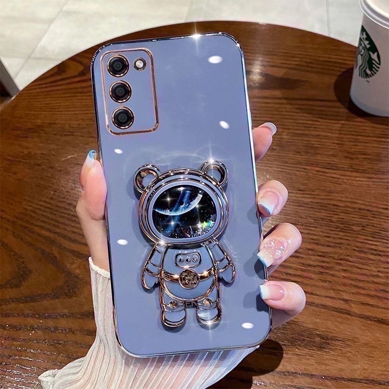 เคส สำหรับรุ่น Sumsung  A55 อวกาศ ตู้น้ำ ตั้งได้  แบบน่ารัก สวย สินค้าพร้อมจัดส่ง