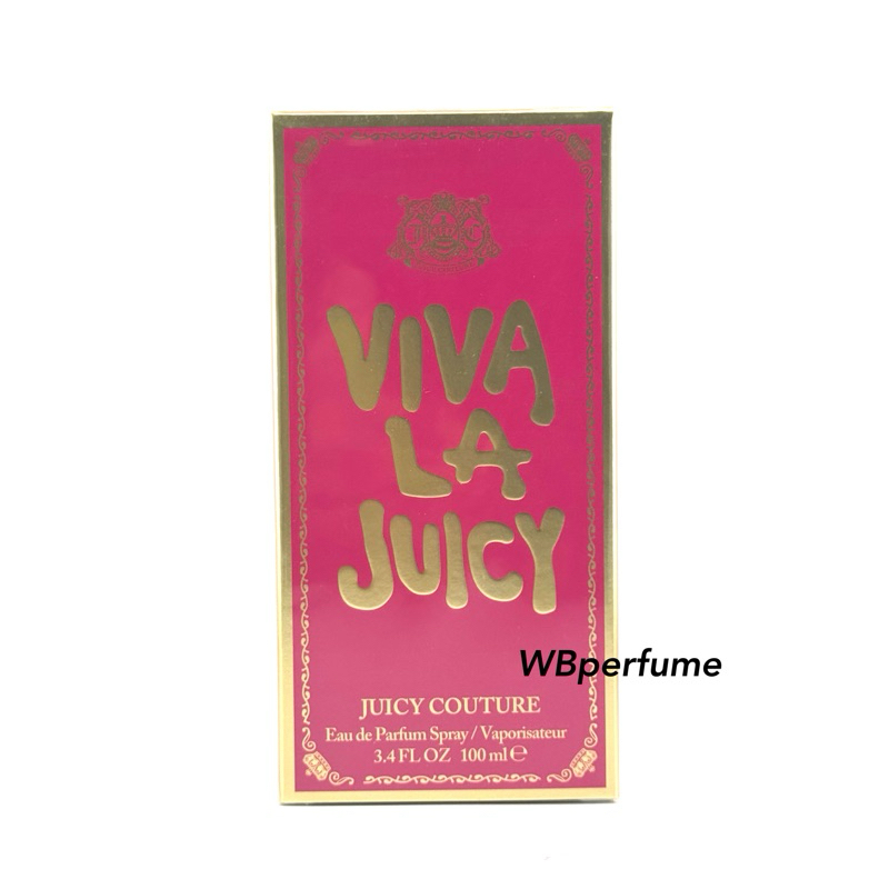 น้ำหอมแท้100% JUICY COUTURE Viva La Juicy edp 100ml กล่องซีล