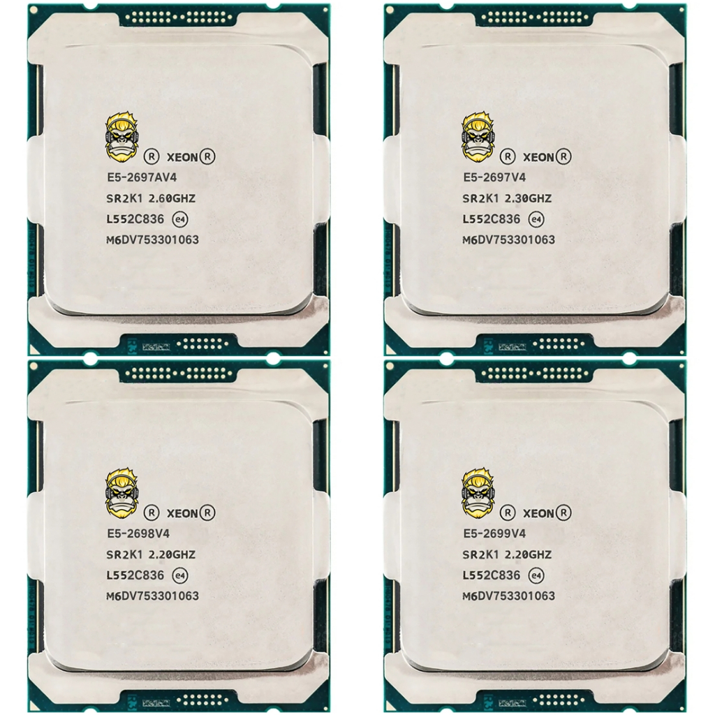 Intel Xeon E5 2696V4 E5 2697AV4 E5 2697V4 E5 2698V4 E5 2699V4 สำหรับเมนบอร์ด X99 2011-3 DDR4