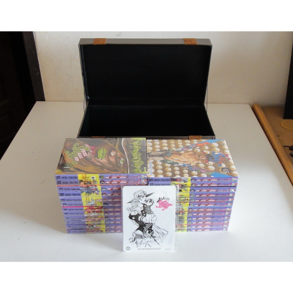 หนังสือการ์ตูน SBR Boxset Jojo Steel Ball Run Complete Collection โจโจ้ ล่าข้ามศตวรรษ ภาค 7 เล่ม 1-24 ครบจบ (ของใหม่)