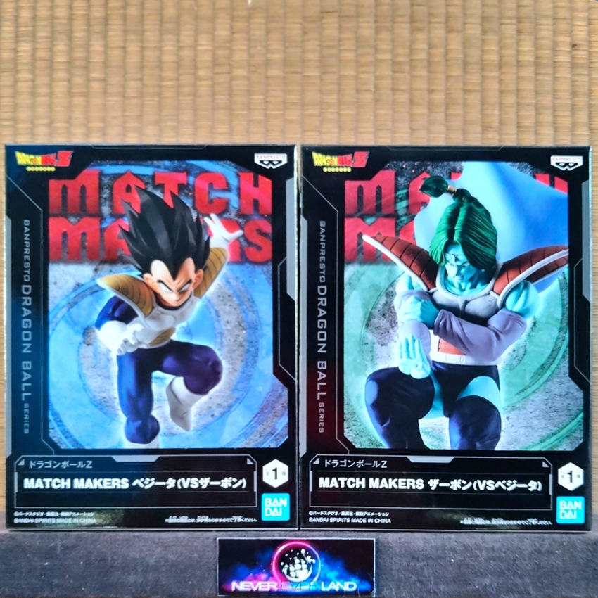 BANDAI BANPRESTO FIGURE: DRAGON BALL / ดราก้อนบอล - MATCH MAKERS : ZARBON VS VEGETA / ซาร์บอน VS เบจ