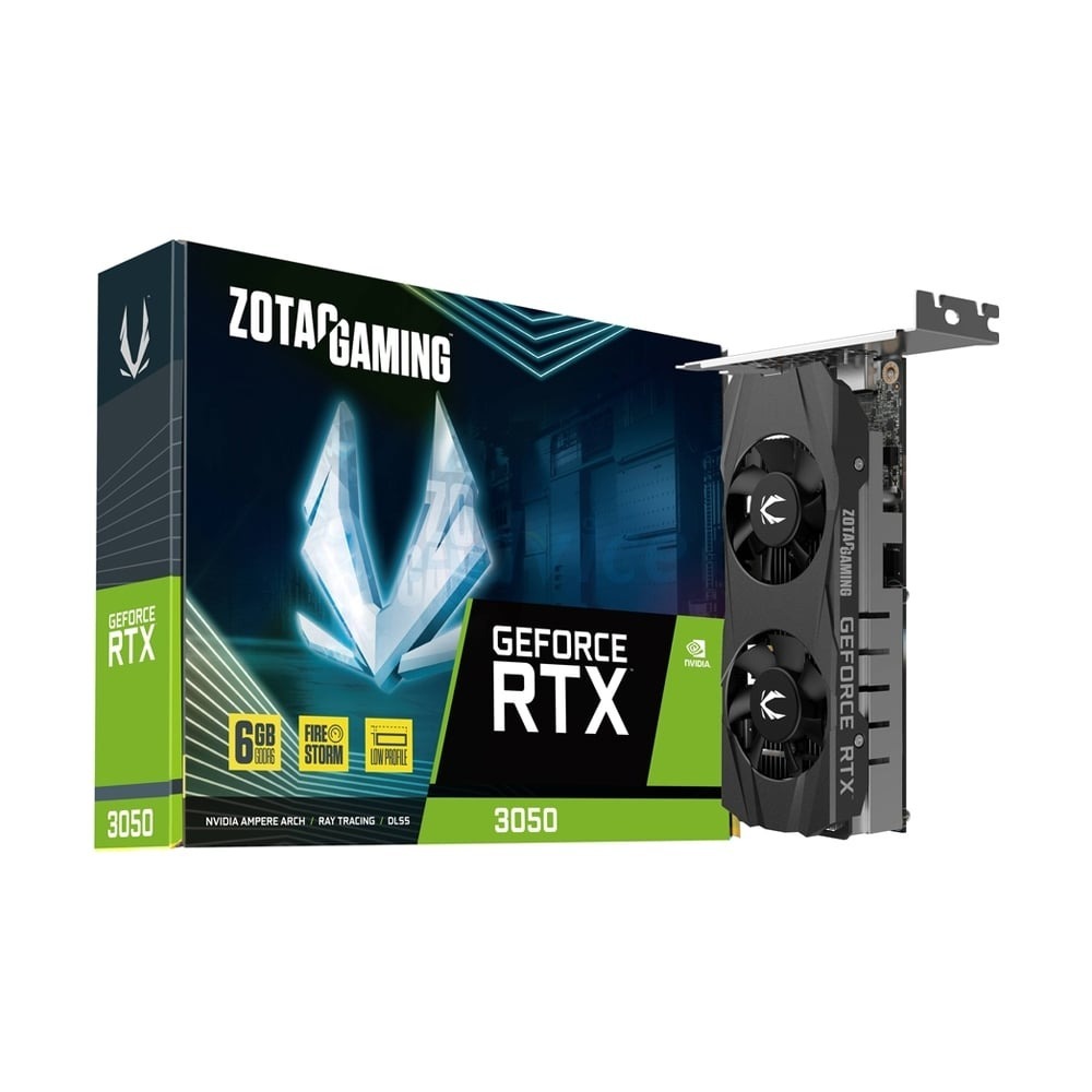ZOTAC VGA GEFORCE RTX 3050 LOW PROFILE - 6GB GDDR6 - A0158302