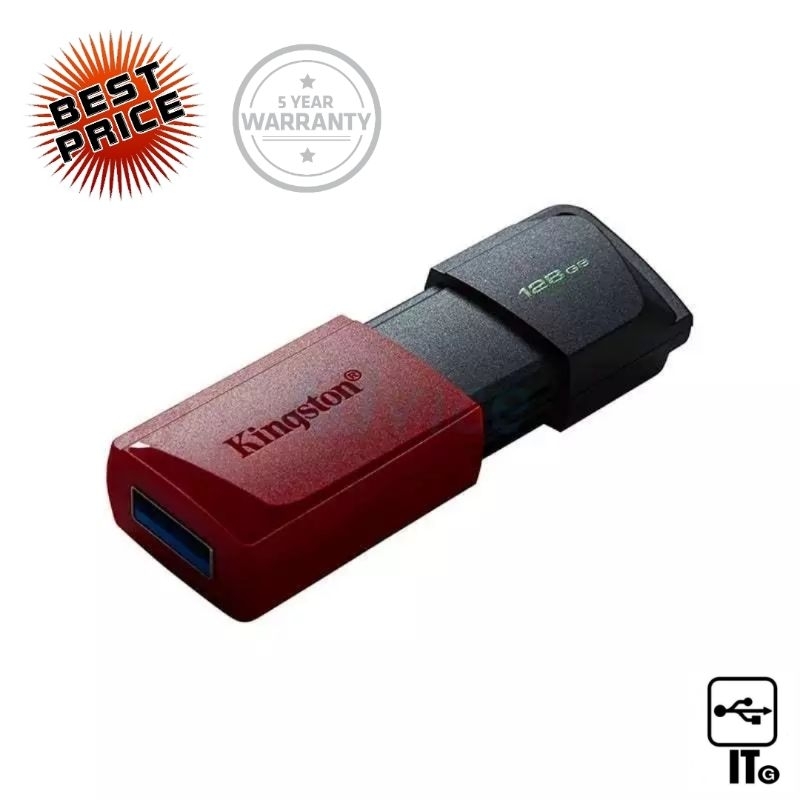 128GB Flash Drive KINGSTON Data Traveler ประกัน 5Y แฟลชไดรฟ์