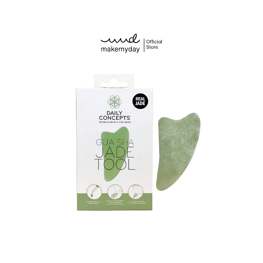 Daily Concepts - หยกกัวชานวดหน้า (JADE GUA SHA FACIAL TOOL)