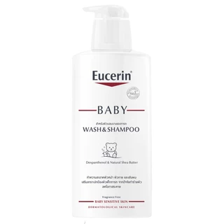 EUCERIN - Baby Wash & Shampoo (400ml.) ยูเซอรีน สบู่และยาสระผมเด็ก
