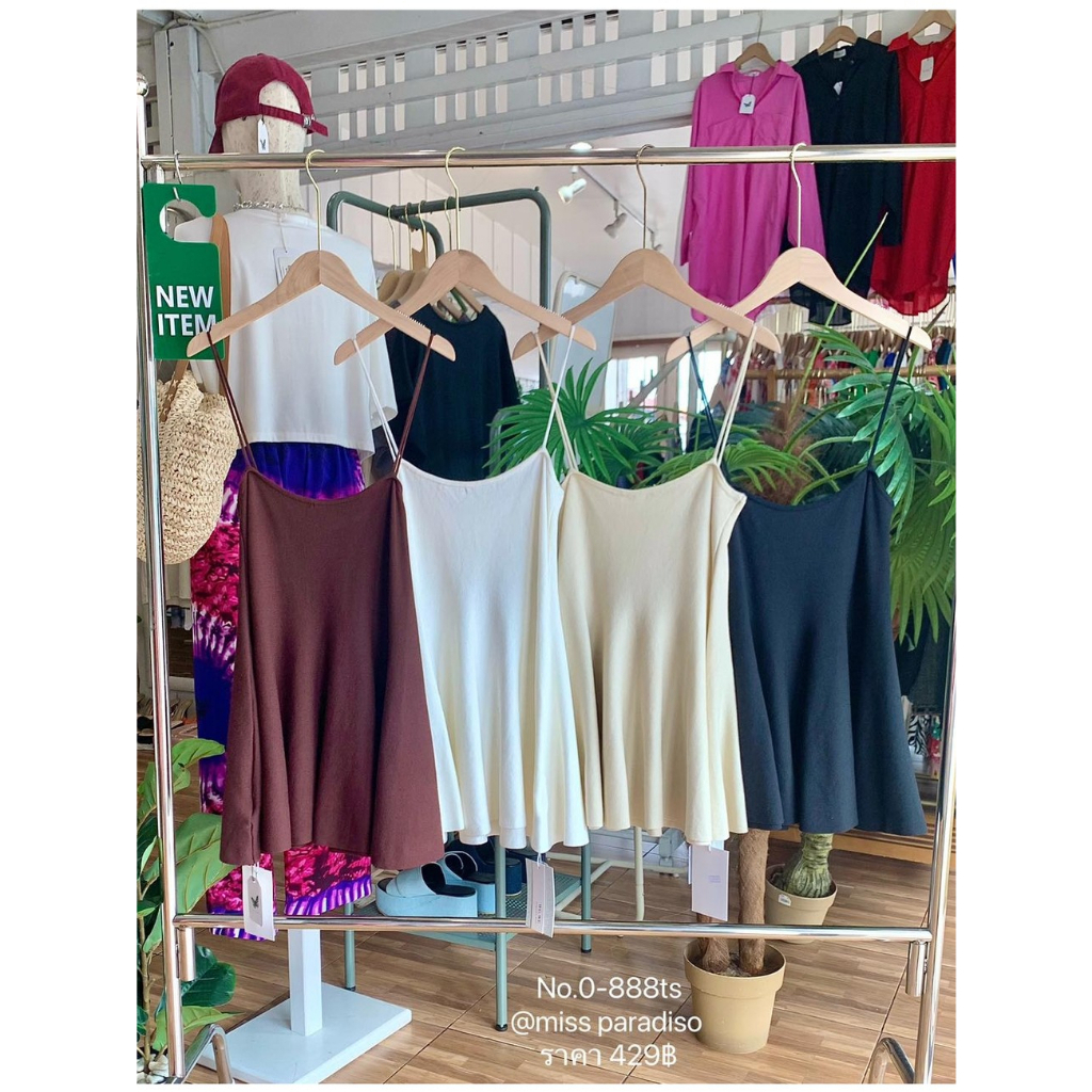 *0-888TS เสื้อสายเดี่ยวชายบาน 🌼🌼 สายเดี่ยว สายใจ 🌼🌼 ซัมเมอร์นี้ฉันต้องมี ตัวเดียวจบจ้า🌻🌻🌻 ปังแน่นอนห