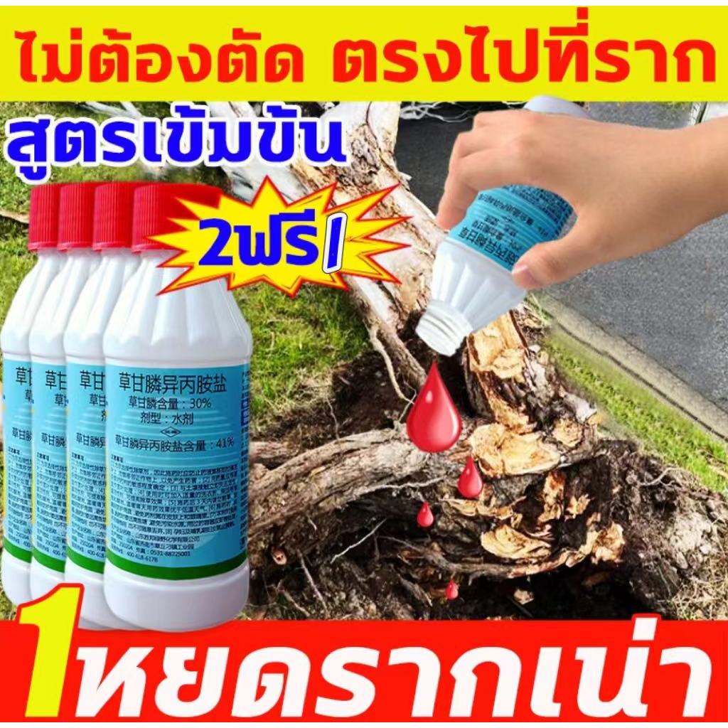หยดเดียวรากต้นไม้ร้อยปีเน่า ยาฆ่าต้นไม้ใหญ่ เข้มข้นสุด ยาฆ่าตอไม้ 200ml กำจัดต้นไม้และไผ่ให้หมดจด สารกําจัดกอไผ่