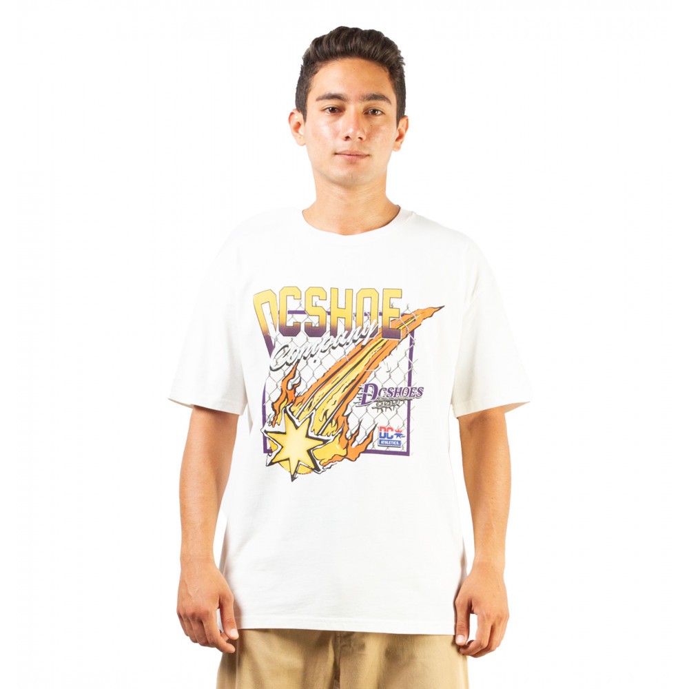 DC Shoes เสื้อยืดสำหรับผู้ชาย	SHTM STRZ SS ID  TEES WBK0	241	UDYZT04058-WBK0