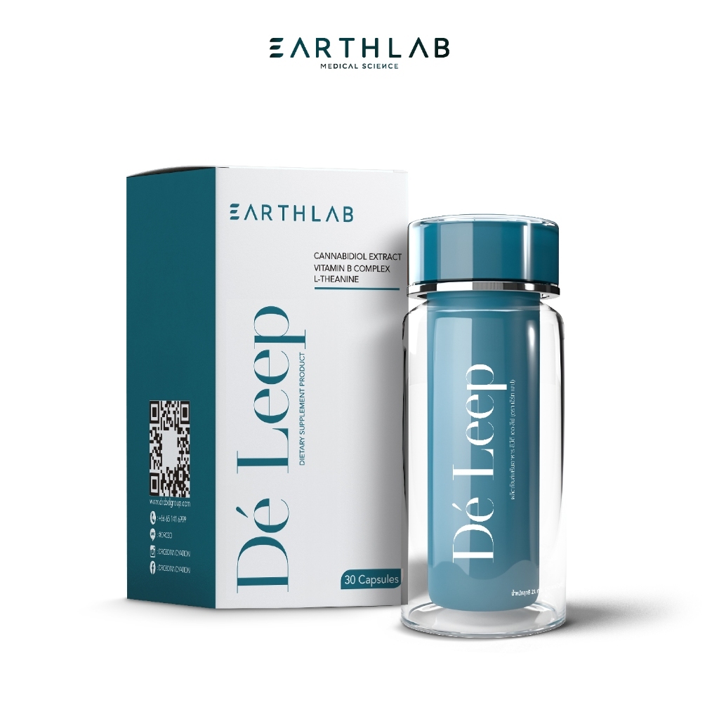 Earth Lab De' Leep l วิตามินบีรวม ช่วยในการนอน