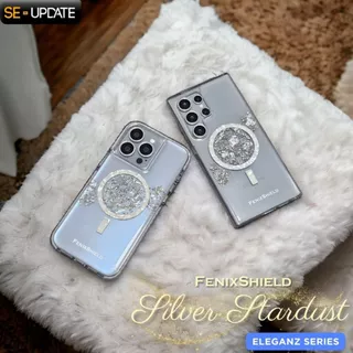 (ส่งทันที) เคสสายมู FenixShield Eleganz SILVER STARDUST สำหรับ Samsung Galaxy S26 / S25 / S24 / S23 / S22 / Ultra / Plus
