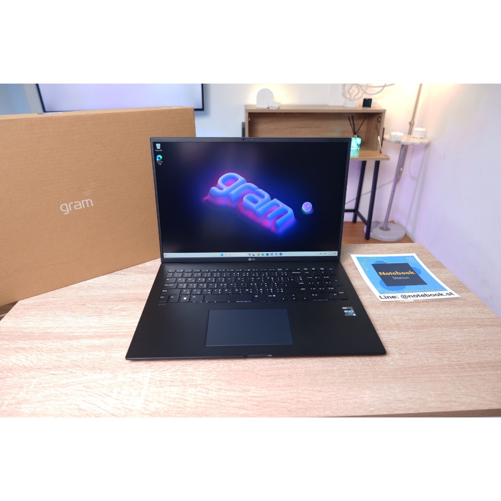 (ของใหม่)LG GRAM 17 (EVO) i5-1340P Ram16 SSD512(GEN4) จอ17" 2K อุปกรณ์ครบกล่อง สเปคสูงมาก จอใหญ่ เคร