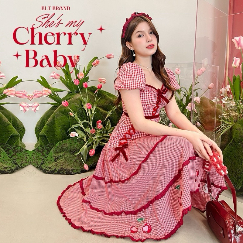 BLT Brand : Cherry Baby 🍒มือ2เทียบ1 Sz.S