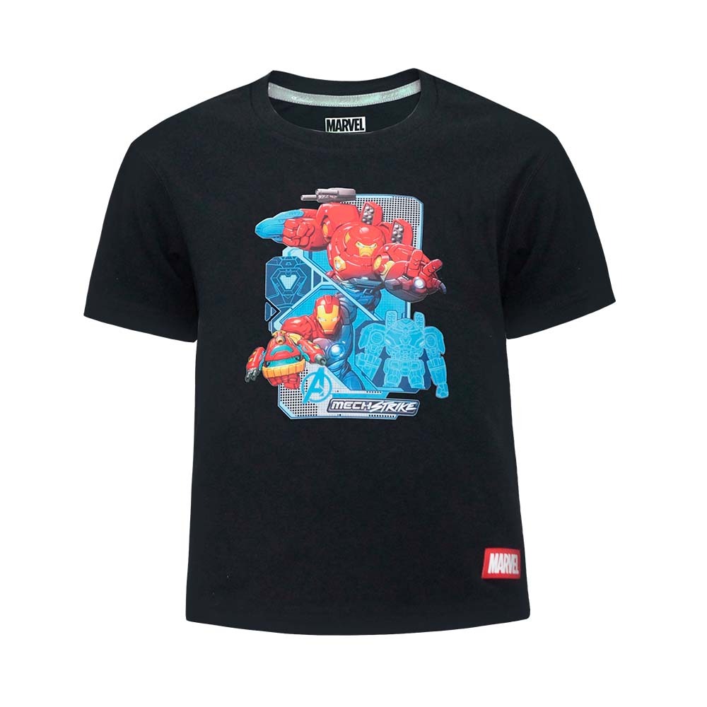 FBT x MARVEL TEAM AVENGERS เสื้อคอกลมเด็ก ใส่ลำลอง เสื้อยืดแขนสั้นคอกลมแฟชั่น รหัส D1T199
