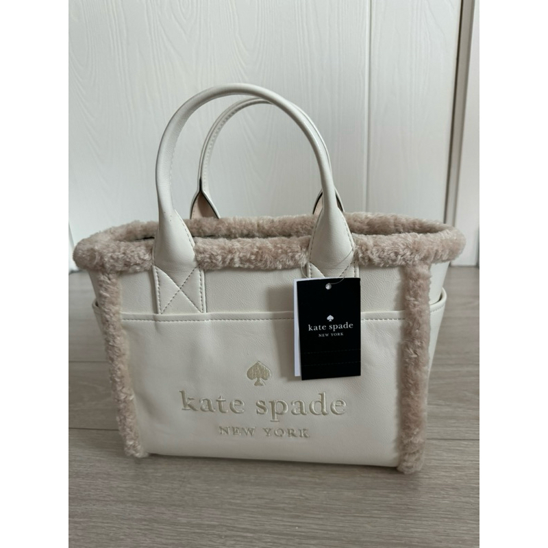 Jett Faux Shearling Small Tote-Kate Spade (มือหนึ่ง)