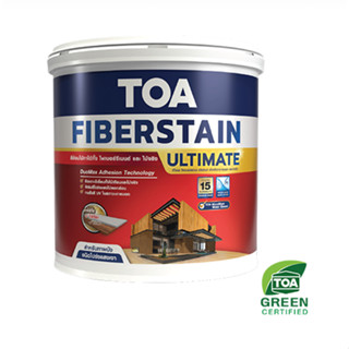 TOA Fiberstain ไฟเบอร์สเตน อัลติเมท สีทาไม้ฝาเชอร่า และ สีทา…