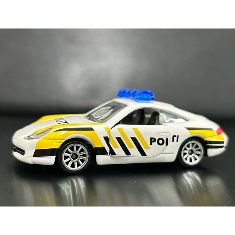 รถเหล็ก Majorette Porsche 996 Politi
