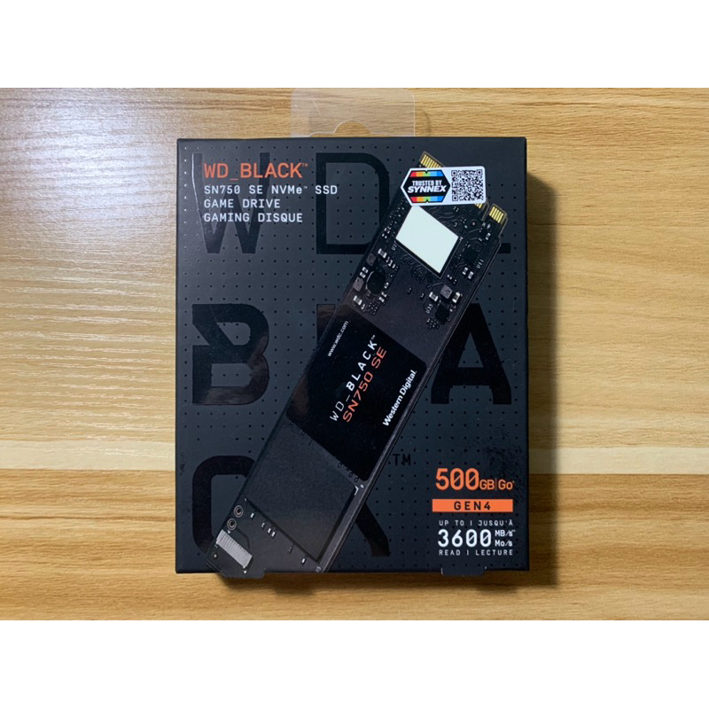 WD BLACK SN750 SE 500GB GEN4