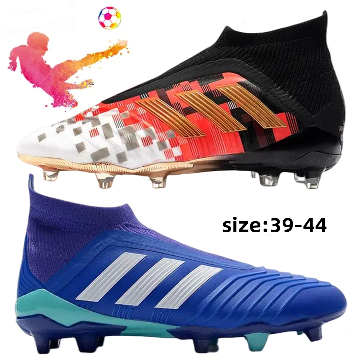 【IN STOCK】Adidas Predator 18+x Pogba รองเท้าฟุดบอล รองเท้าฟุตซอลหุ้มข้อ รองเท้าสตาร์ท Futsal Shoes Soccer Shoes