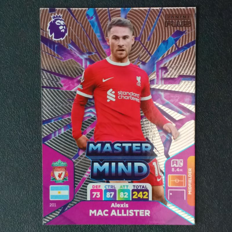 การ์ดฟุตบอล MASTER MIND PANINI ADRENALYN XL PLUS 2024 PREMIER LEAGUE SOCCER CARD