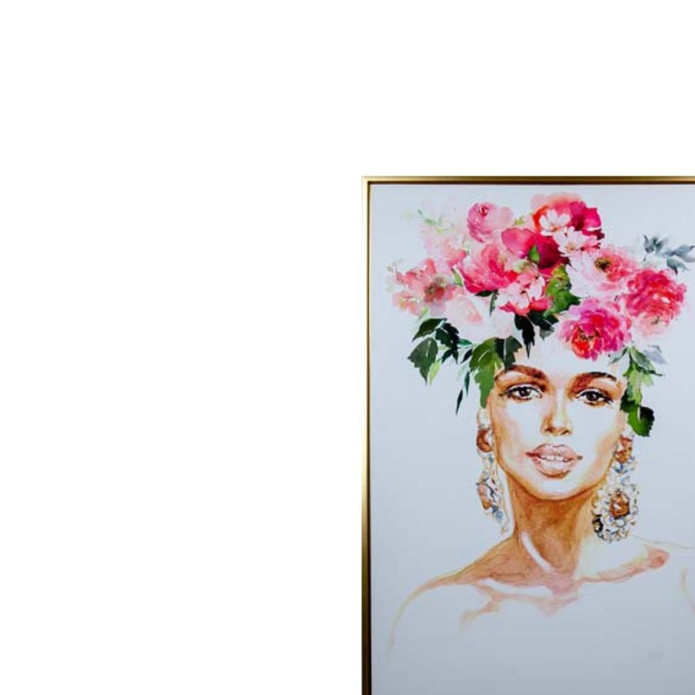 ภาพติดฝาผนัง CHIC REPUBLIC รุ่น HAILEY-A/60X90 สีทอง/หลากสี_1