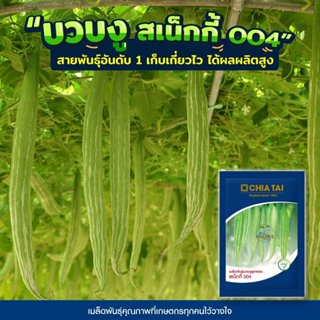 เมล็ดบวบงู สเน็กกี้004 ตราเจียไต๋ บรรจุ20กรัม เมล็ดพันธุ์บวบ…