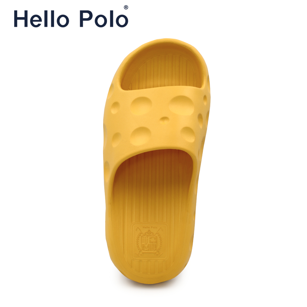 Hello Polo รองเท้าแตะผู้หญิง กันลื่น ลําลอง รองเท้านิ่มเหมือนเหยียบขี้ 4CM  พื้นหนา เพิ่มความสูง แฟชั่นเมื่อออกนอกHP8018