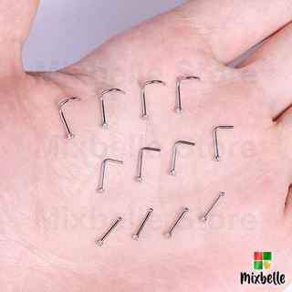 จิวจมูก ปาก หู สแตนเลส 316L สำหรับผิวแพ้ง่าย ไม่ลอก ไม่ดำ [P]