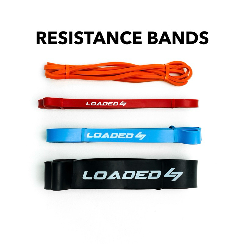 ยางยืดออกกำลังกาย LOADED RESISTANCE BANDS