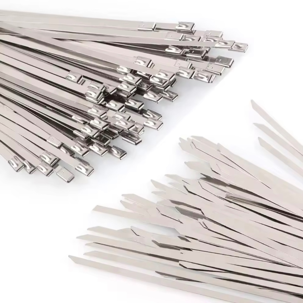 (100 ชิ้น) เคเบิ้ลไทร์ สแตนเลส 304 กว้าง 4.6มม. ยาว 150-600มม. สายรัด สายรัดของ สายรัดเคเบิ้ลไทร์ สายรัดสแตนเลส (cable T - รูปที่ 7