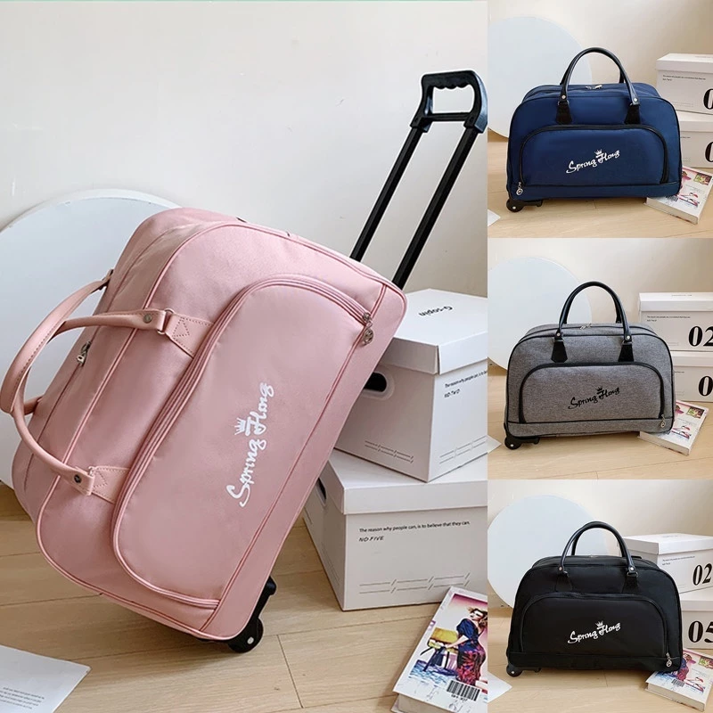 กระเป๋าเดินทาง สไตล์เกาหลี กันน้ํา แฟชั่น กระเป๋าเดินทางกีฬา Traveling Bag กระเป๋เดินทางน้ำหนักเบาสำ ถือแฟชั่น