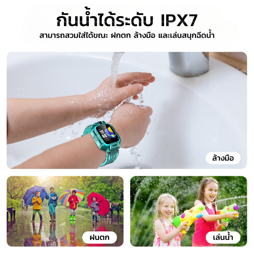 นาฬิกาเด็ก Q19 SmartWatch โทรได้ ป้องกันเด็กหาย ถ่ายรูป ติดตามตำแหน่ง GPS เมนูไทย รุ่นยอดฮิต