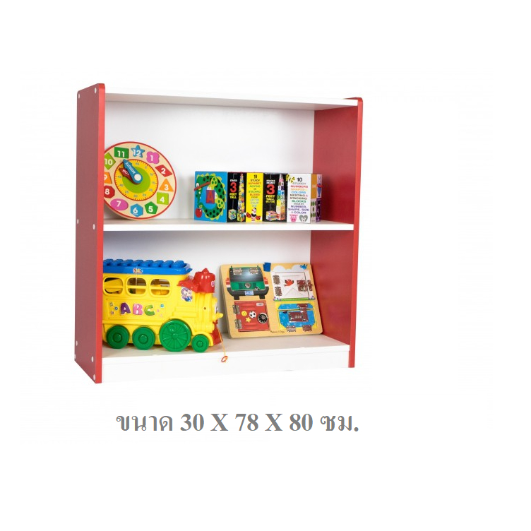 T337ชั้นวางคุณหนู 2 ชั้น , เฟอร์นิเจอร์ , เฟอร์นิเจอร์ไม้ , เฟอร์นิเจอร์เด็ก ,ชั้นวางหนังสือ , ชั้นไ