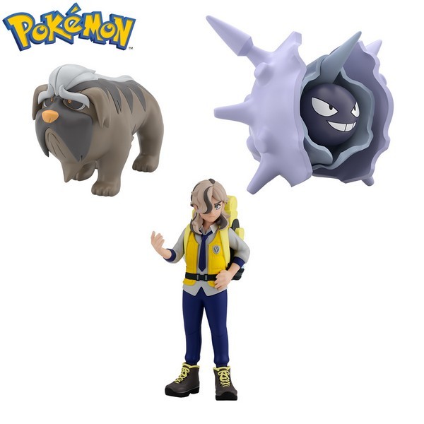 Bandai 1/20 Pokemon Scale World Paldea Region Arven & Mabosstiff & Cloyster 4570117910432 (Figure)