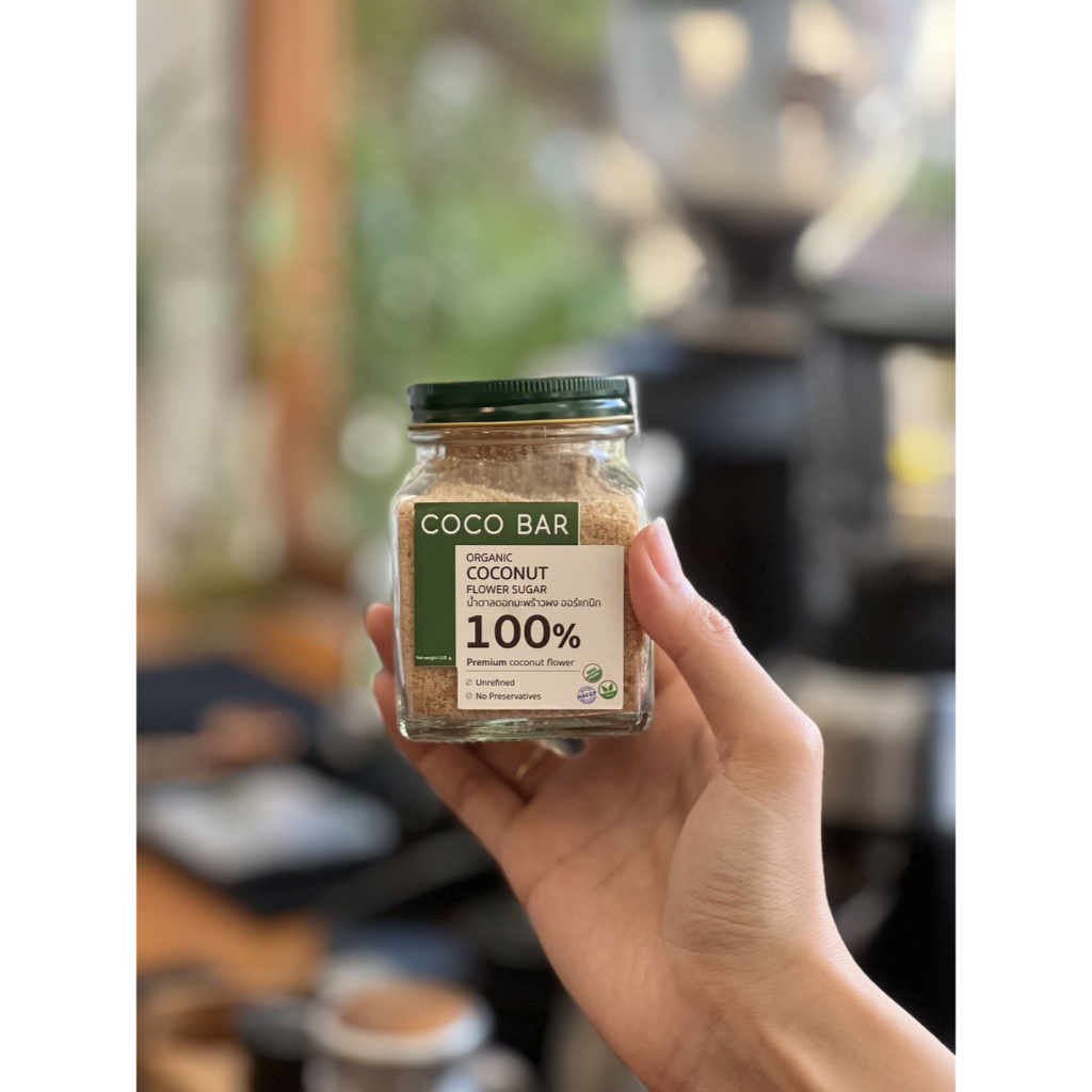 น้ำตาลดอกมะพร้าวออร์แกนิค / Organic Coconut  Flower Sugar