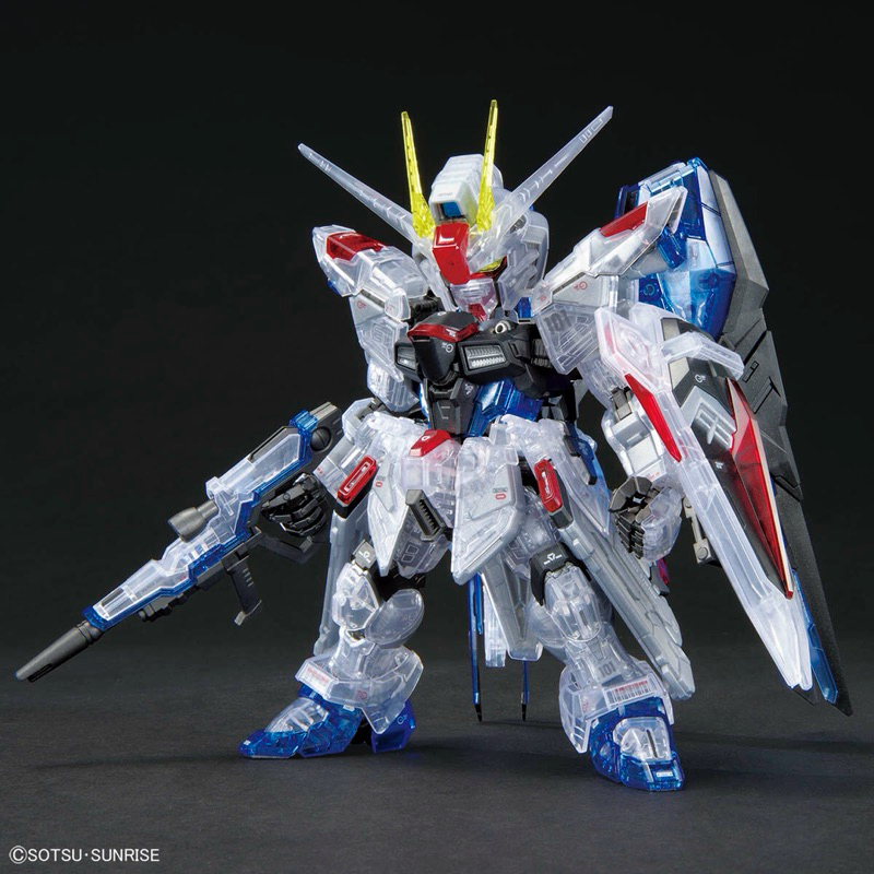 🔥In-stock🔥 MGSD Gundam Base Limited Freedom Gundam [Clear Color][GBT][BANDAI]