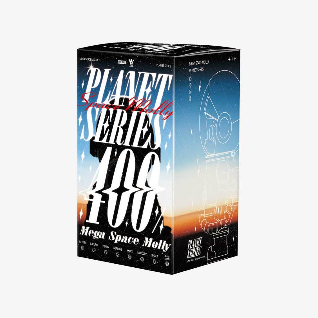 MEGA SPACE MOLLY 400% Planet Series Blind Box กล่องสุ่ม มอลลี่ ขนาด400%