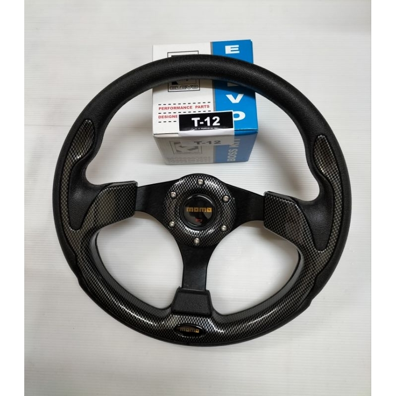 พวงมาลัยแต่ง momo วง12นิ้ว พร้อมดอตรงรุ่น soluna ae101/100/vios yaris altis ปี 02-07 ตรงรุ่นค่ะ ครบช