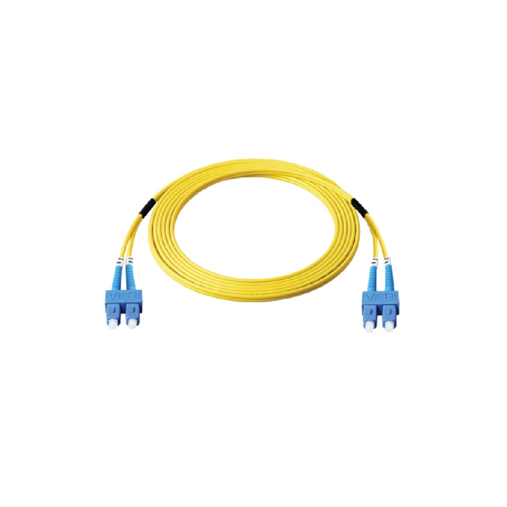 Link UFP966D31-03 Fiber Optic SC-SC Patch Cord (3.0 mm Jacket)/UPC-UPC, Lengths 3 m.